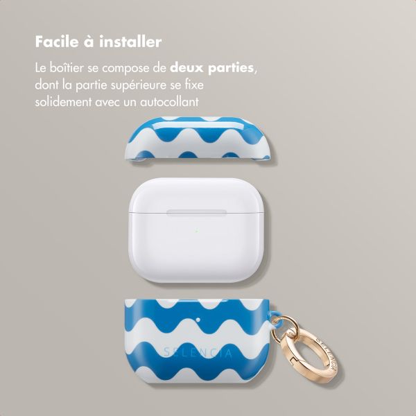 Selencia Coque Vivid Apple AirPods 3 - Wave Vibes Classic Blue