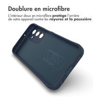 imoshion Coque arrière EasyGrip Samsung Galaxy A25 (5G) - Bleu foncé