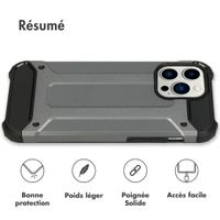 imoshion Coque Rugged Xtreme iPhone 14 Pro Max - Gris foncé