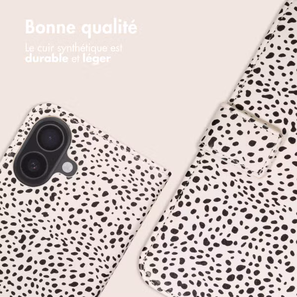 imoshion Étui de télephone portefeuille Design Apple iPhone 17 - Desert Dots