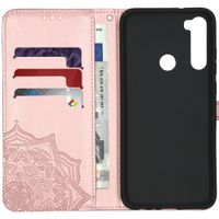 Etui de téléphone portefeuille Mandala Xiaomi Redmi Note 8T