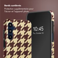 Selencia Coque arrière Vivid Samsung Galaxy A16 - Pied-de-Poule