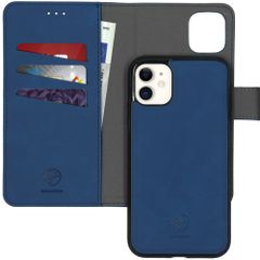 imoshion Etui de télephone luxe 2-en-1 amovible Apple iPhone 11 - Bleu foncé
