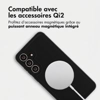 Accezz Coque arrière Edge avec MagSafe Samsung Galaxy S25 FE - Noir