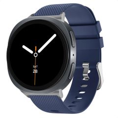 imoshion Bracelet en silicone souple Samsung Galaxy Watch 8 (Classic) - 40 / 44 / 46mm - Bleu foncé