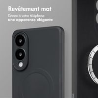 imoshion Coque Couleur avec MagSafe Samsung Galaxy S25 Edge - Noir