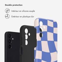Selencia Coque arrière Vivid Samsung Galaxy A15 (5G/4G) - Groovy Sapphire Blue