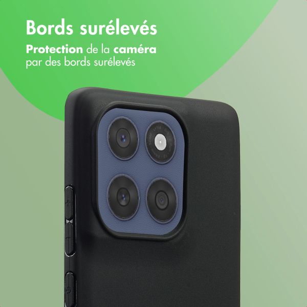 imoshion Coque Couleur Motorola Edge 60 Pro - Noir