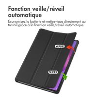 imoshion Coque tablette Trifold Lenovo Idea Tab Pro - Noir