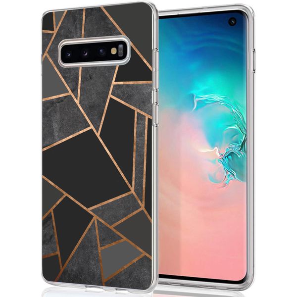 imoshion Coque Design Samsung Galaxy S10 - Black Graphic