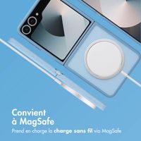 imoshion Coque Color Guard avec MagSafe Samsung Galaxy Z Flip 7 - Bleu clair