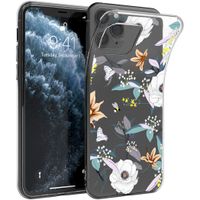 imoshion Coque Design iPhone 11 Pro - Fleur - Blanc