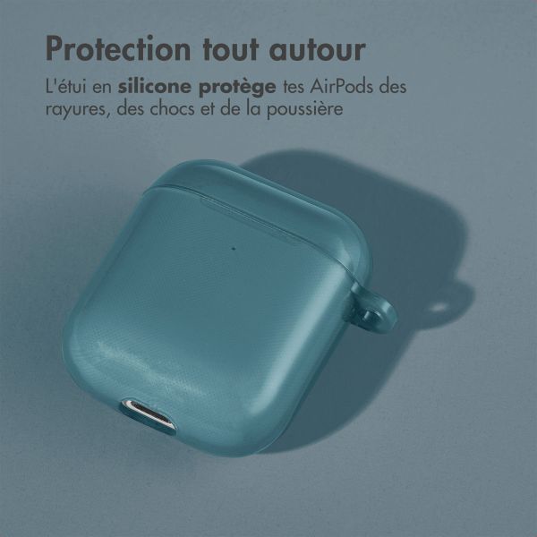 imoshion Coque Néon Apple AirPods 1 / 2 - Bleu Foncé