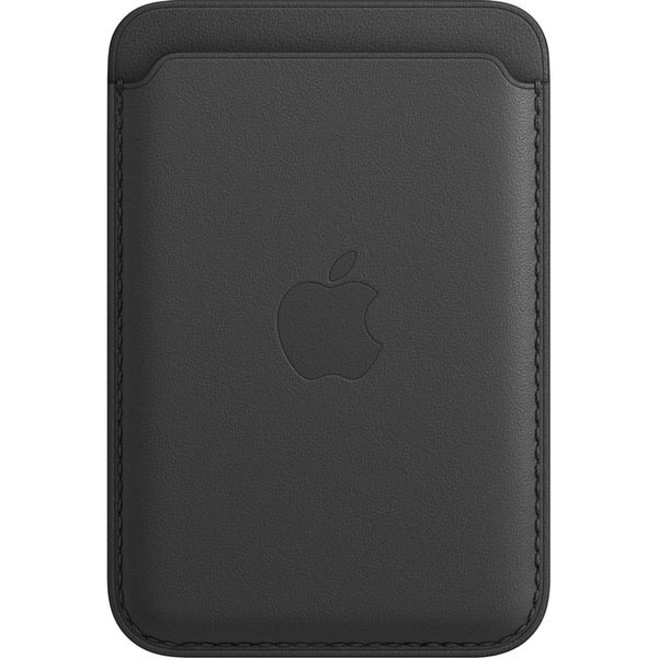 Apple Leather Wallet MagSafe (Apple Wallet 1st generation) - Black