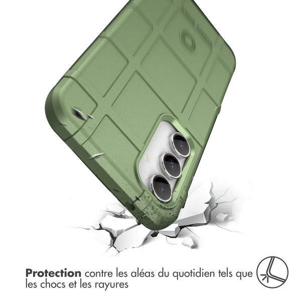 imoshion Coque Arrière Rugged Shield Samsung Galaxy S23 FE - Vert foncé