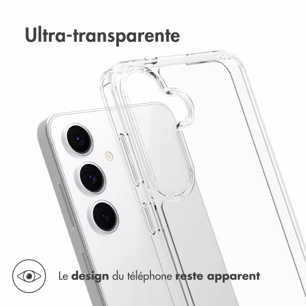 Accezz Coque Xtreme Impact Samsung Galaxy S25 FE - Transparent