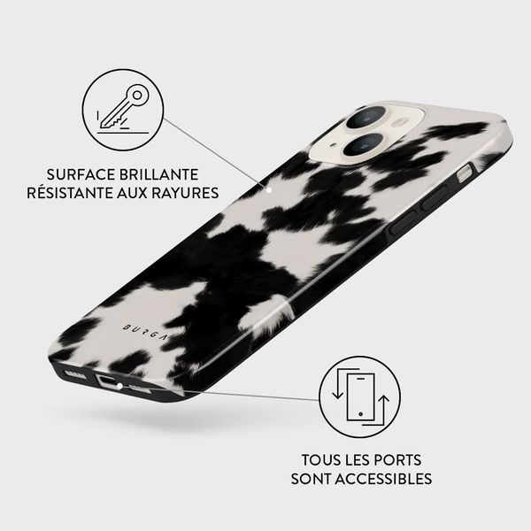 Burga Coque arrière Tough iPhone 13 - Achromatic