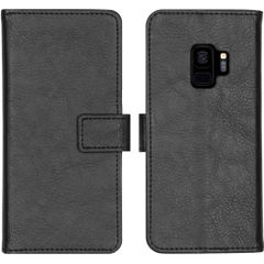 imoshion Étui de télephone portefeuille de luxe Samsung Galaxy S9 - Noir