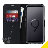 Accezz Étui de télephone Wallet Samsung Galaxy S9 - Noir