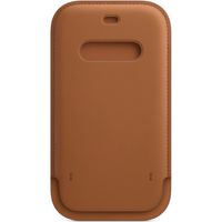 Apple Sacoche en cuir MagSafe Apple iPhone 12 Mini - Saddle Brown