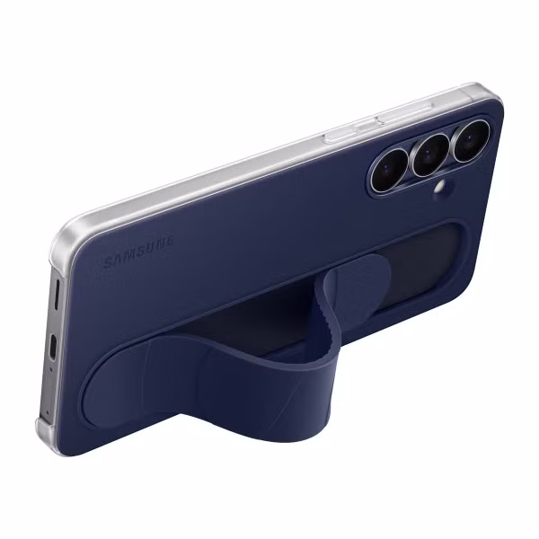 Samsung Coque arrière originale Standing Grip Samsung Galaxy S25 FE - Dark Blue