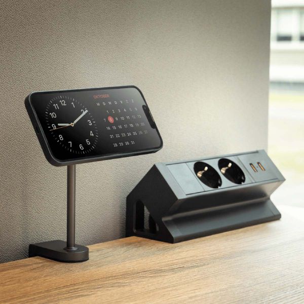 Zens Office Charger Mount Pro | Chargeur sans fil avec pince universelle