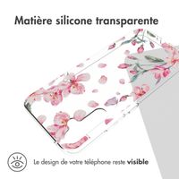 imoshion Coque Design Samsung Galaxy A34 (5G) - Fleur - Rose