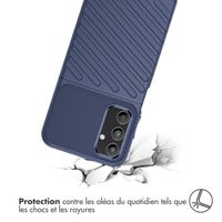 imoshion Coque arrière Thunder Samsung Galaxy A15 (5G/4G) - Bleu foncé