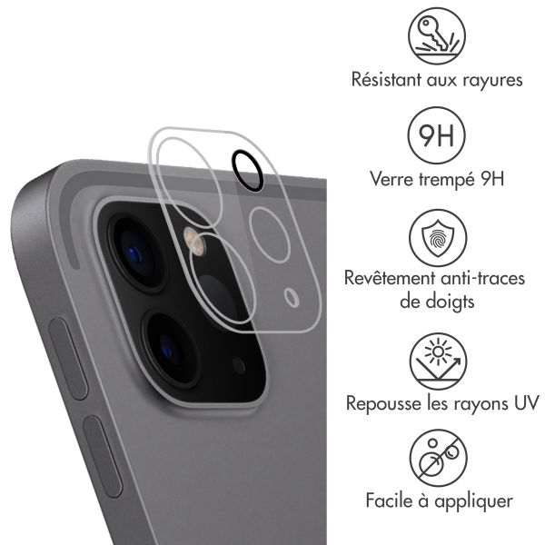 imoshion Protection d'écran camera en verre trempé 2 Pack Apple iPad Pro 11 (2020/2021/2022) / iPad Pro 12.9 (2020/2022)