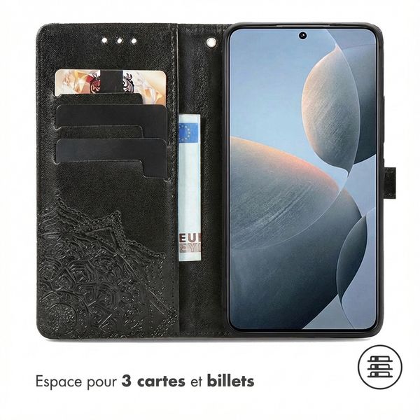 imoshion Etui de télephone Mandala Xiaomi Poco X6 Pro - Noir
