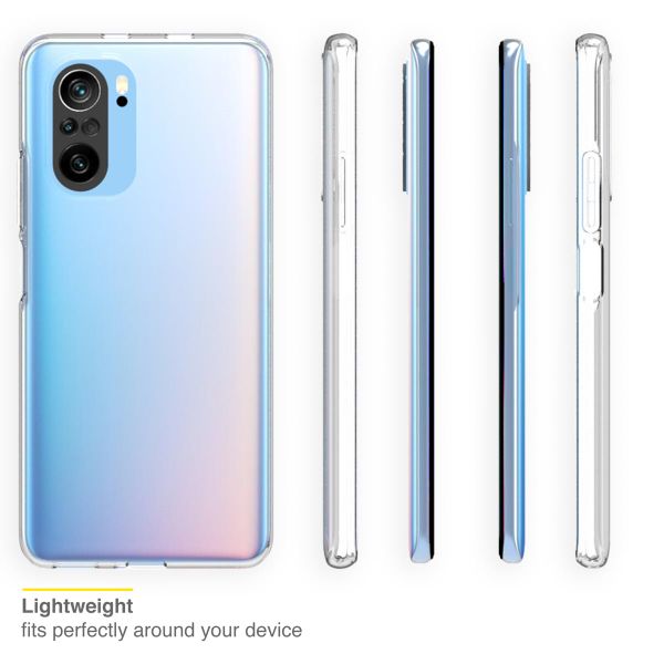 Accezz Coque Clear Xiaomi Poco F3 - Transparent