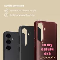 Selencia Coque arrière Vivid Samsung Galaxy S24 - Delulu