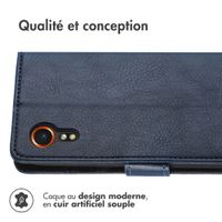 imoshion Étui de télephone portefeuille Samsung Galaxy Xcover 7 - Bleu foncé