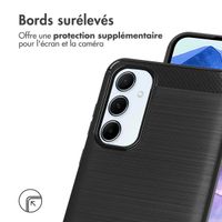 imoshion Coque Brushed Samsung Galaxy A55 - Noir