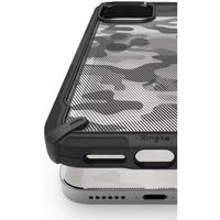 Ringke Coque Fusion X iPhone 12 Pro Max - Camo Noir