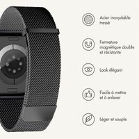 imoshion Bracelet magnétique milanais Apple Watch | 38/40/41/42 mm - Noir
