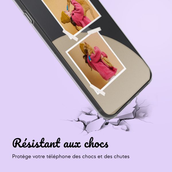 Coque personnalisée avec pellicule N°2 iPhone SE (2022 / 2020) / 8 / 7 - Transparent