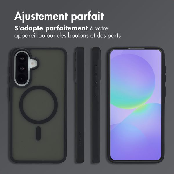 imoshion Coque Color Guard avec MagSafe Samsung Galaxy A37 (5G) - Noir