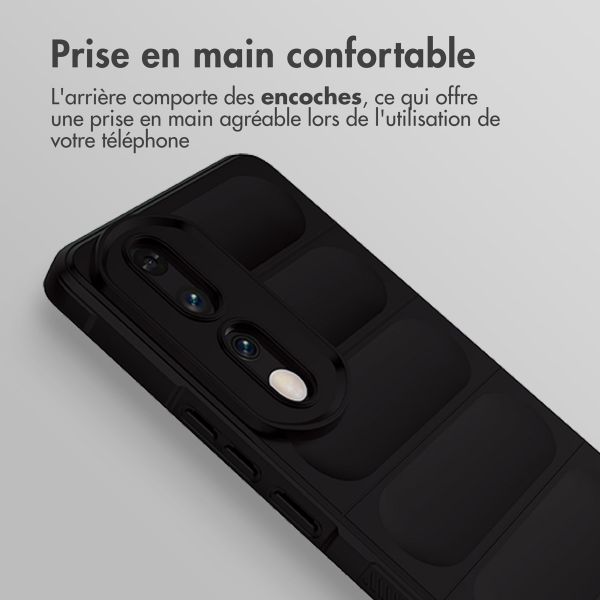 imoshion Coque arrière EasyGrip Honor 90 Pro - Noir