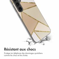 imoshion Coque design pour Samsung Galaxy S23 FE - Graphic Beige