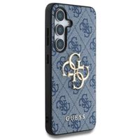Guess Coque 4G Metal Logo Backcover Samsung Galaxy S25 - Bleu
