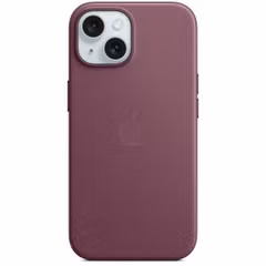 Apple ﻿Coque FineWoven MagSafe Apple iPhone 15 - Mulberry