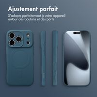 imoshion Coque Couleur avec MagSafe Apple iPhone 17 Pro - Bleu foncé