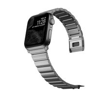 Nomad Bracelet à maillons en titane Apple Watch Series 1 á 10 / SE / Ultra (2) (44/45/46/49 mm) - Argent