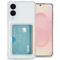 imoshion Coque silicone avec porte-cartes Samsung Galaxy S25 Edge - Transparent