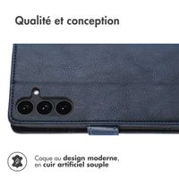 imoshion Étui de télephone portefeuille Samsung Galaxy S25 FE - Bleu foncé