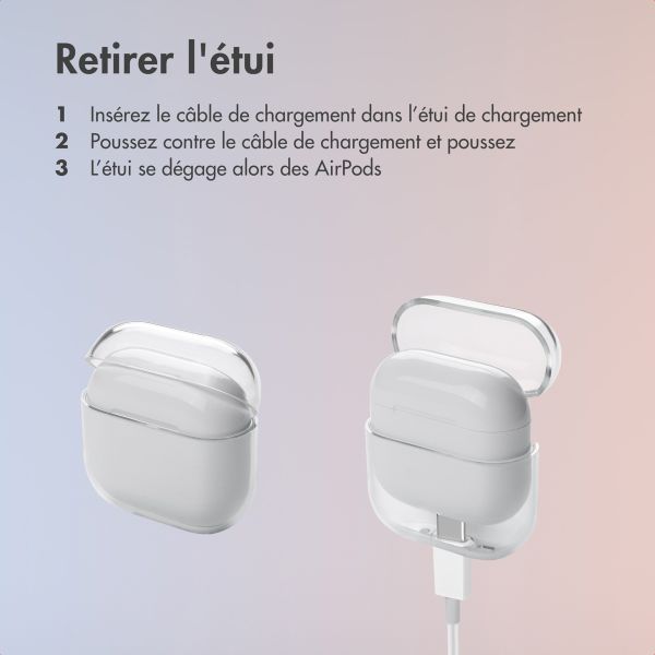 imoshion Coque rigide Clear Apple AirPods 4
