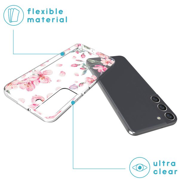 imoshion Coque Design Samsung Galaxy S22 Plus - Blossom Watercolor