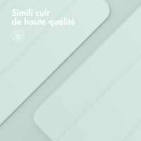 imoshion Magnetic etui de téléphone portefeuille Apple iPad Air 11 pouces (2025) M3 / (2024) M2 / Air 5 (2022) / Air 4 (2020) - Vert clair