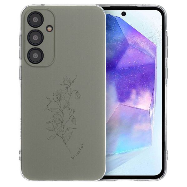 imoshion Coque Design Samsung Galaxy A55 - Floral Green